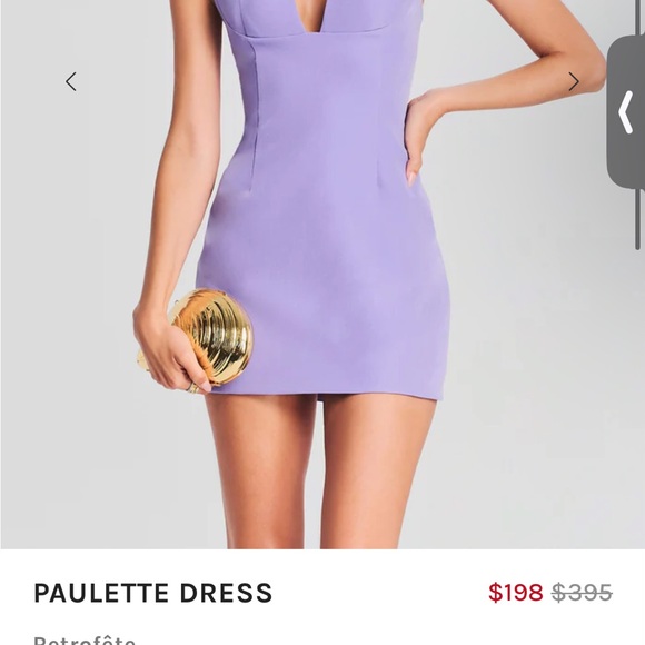 Retrofete Dresses & Skirts - Retrofete Mini Dress in Lavender
